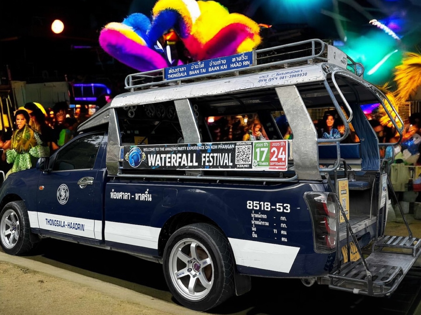 Full Moon Party TaxiPhangan24Hour